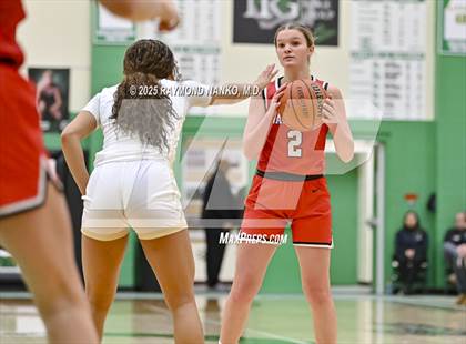 Thumbnail 1 in Daleville vs. Wapahani (Delaware County Tournament) photogallery.