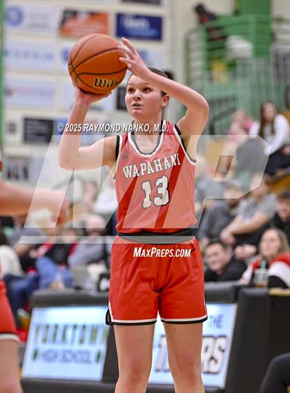 Thumbnail 2 in Daleville vs. Wapahani (Delaware County Tournament) photogallery.