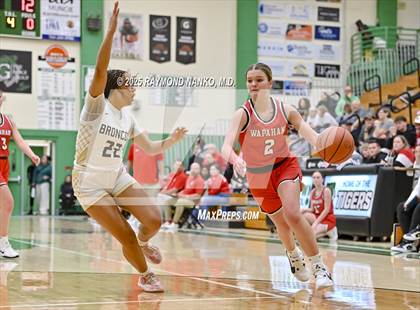 Thumbnail 3 in Daleville vs. Wapahani (Delaware County Tournament) photogallery.