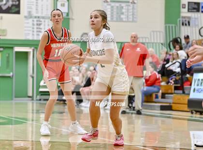 Thumbnail 3 in Daleville vs. Wapahani (Delaware County Tournament) photogallery.