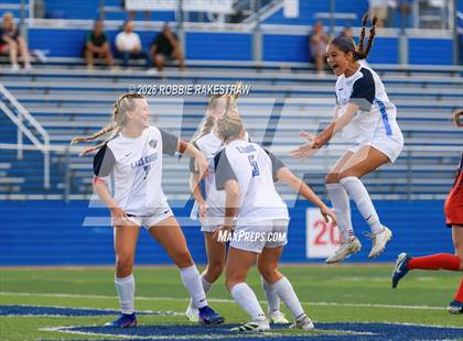 Thumbnail 3 in Grapevine vs. Lake Creek (UIL 5A D2 Girls Soccer Final) photogallery.