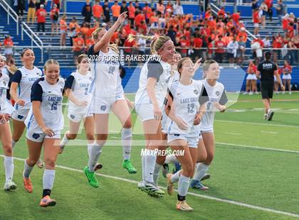 Thumbnail 2 in Grapevine vs. Lake Creek (UIL 5A D2 Girls Soccer Final) photogallery.