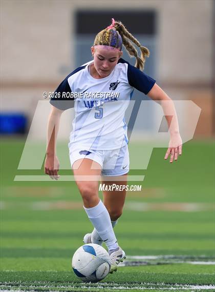 Thumbnail 2 in Grapevine vs. Lake Creek (UIL 5A D2 Girls Soccer Final) photogallery.