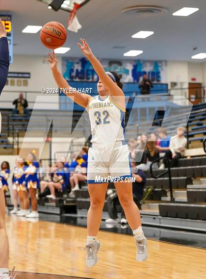 Thumbnail 1 in Tri-West Hendricks vs. Crawfordsville (IHSAA 4A Sectional 25 First Round) photogallery.