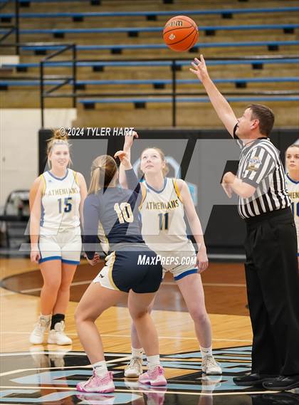 Thumbnail 1 in Tri-West Hendricks vs. Crawfordsville (IHSAA 4A Sectional 25 First Round) photogallery.