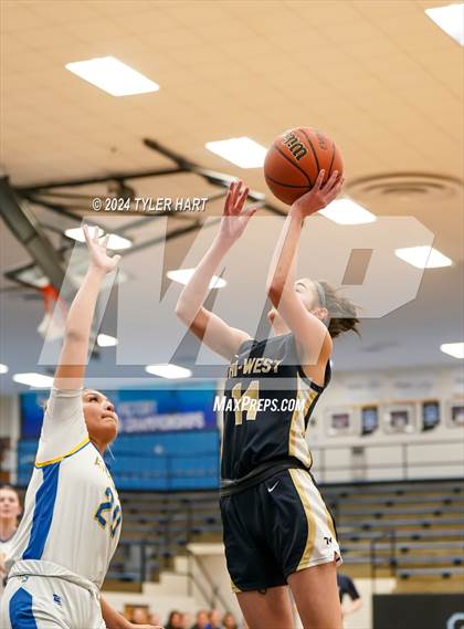 Thumbnail 2 in Tri-West Hendricks vs. Crawfordsville (IHSAA 4A Sectional 25 First Round) photogallery.