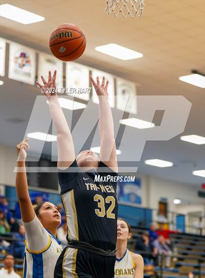 Thumbnail 1 in Tri-West Hendricks vs. Crawfordsville (IHSAA 4A Sectional 25 First Round) photogallery.
