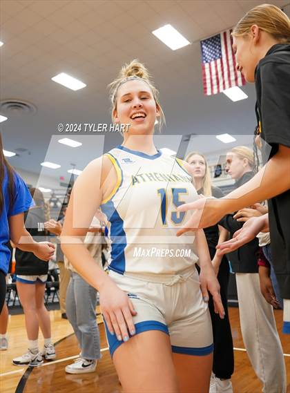 Thumbnail 1 in Tri-West Hendricks vs. Crawfordsville (IHSAA 4A Sectional 25 First Round) photogallery.