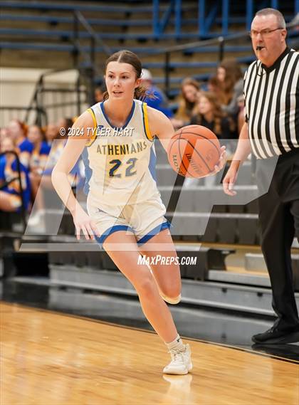 Thumbnail 2 in Tri-West Hendricks vs. Crawfordsville (IHSAA 4A Sectional 25 First Round) photogallery.