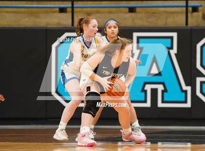 Thumbnail 2 in Tri-West Hendricks vs. Crawfordsville (IHSAA 4A Sectional 25 First Round) photogallery.