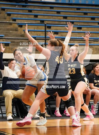 Thumbnail 3 in Tri-West Hendricks vs. Crawfordsville (IHSAA 4A Sectional 25 First Round) photogallery.
