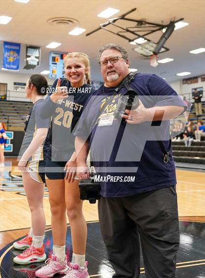 Thumbnail 3 in Tri-West Hendricks vs. Crawfordsville (IHSAA 4A Sectional 25 First Round) photogallery.