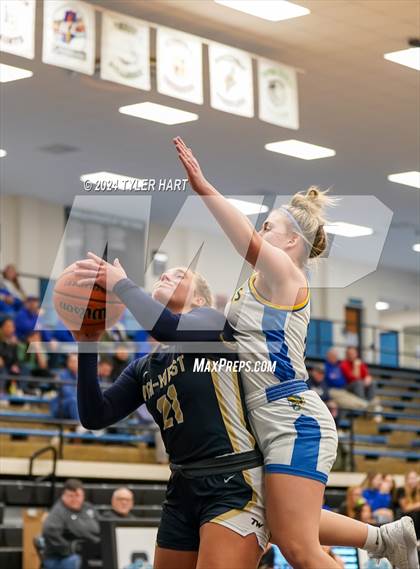 Thumbnail 2 in Tri-West Hendricks vs. Crawfordsville (IHSAA 4A Sectional 25 First Round) photogallery.