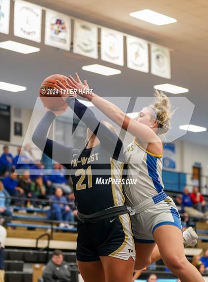 Thumbnail 3 in Tri-West Hendricks vs. Crawfordsville (IHSAA 4A Sectional 25 First Round) photogallery.