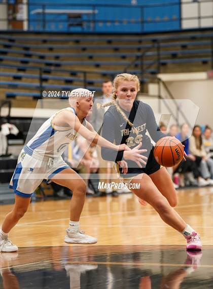 Thumbnail 2 in Tri-West Hendricks vs. Crawfordsville (IHSAA 4A Sectional 25 First Round) photogallery.