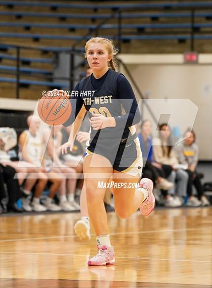 Thumbnail 3 in Tri-West Hendricks vs. Crawfordsville (IHSAA 4A Sectional 25 First Round) photogallery.