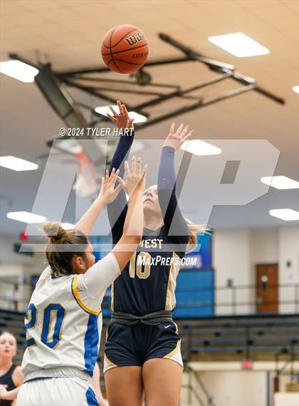 Thumbnail 1 in Tri-West Hendricks vs. Crawfordsville (IHSAA 4A Sectional 25 First Round) photogallery.