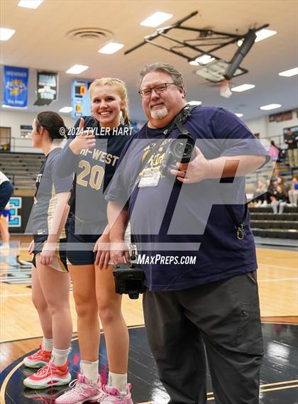 Thumbnail 1 in Tri-West Hendricks vs. Crawfordsville (IHSAA 4A Sectional 25 First Round) photogallery.