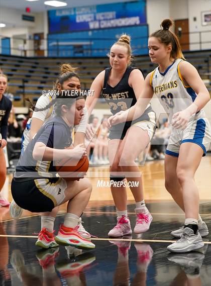Thumbnail 3 in Tri-West Hendricks vs. Crawfordsville (IHSAA 4A Sectional 25 First Round) photogallery.