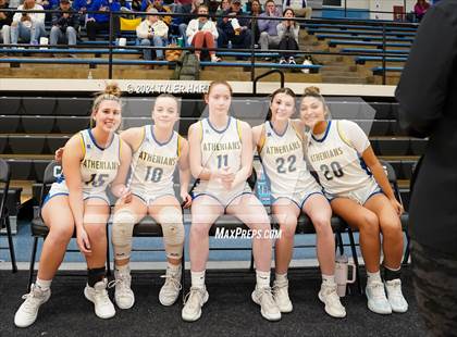 Thumbnail 3 in Tri-West Hendricks vs. Crawfordsville (IHSAA 4A Sectional 25 First Round) photogallery.