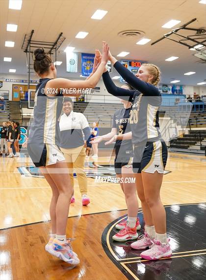 Thumbnail 3 in Tri-West Hendricks vs. Crawfordsville (IHSAA 4A Sectional 25 First Round) photogallery.