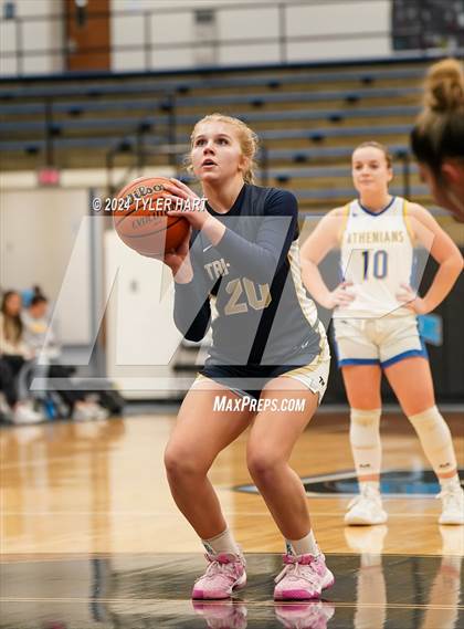 Thumbnail 1 in Tri-West Hendricks vs. Crawfordsville (IHSAA 4A Sectional 25 First Round) photogallery.