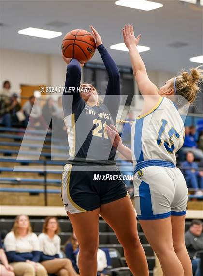 Thumbnail 1 in Tri-West Hendricks vs. Crawfordsville (IHSAA 4A Sectional 25 First Round) photogallery.