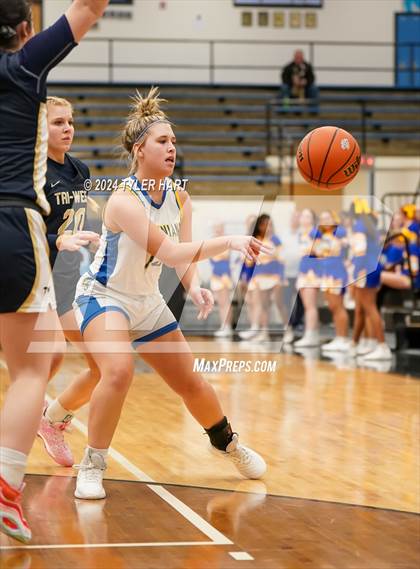 Thumbnail 2 in Tri-West Hendricks vs. Crawfordsville (IHSAA 4A Sectional 25 First Round) photogallery.