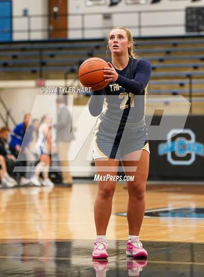 Thumbnail 2 in Tri-West Hendricks vs. Crawfordsville (IHSAA 4A Sectional 25 First Round) photogallery.