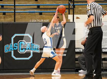 Thumbnail 2 in Tri-West Hendricks vs. Crawfordsville (IHSAA 4A Sectional 25 First Round) photogallery.