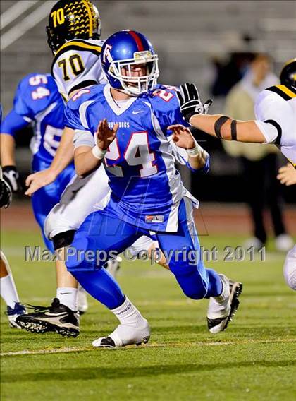 Thumbnail 1 in Rio Linda @ Folsom (CIF SJS Playoffs) photogallery.