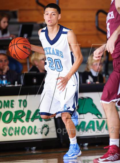 Thumbnail 1 in Sam Rayburn vs. Cinco Ranch (McDonald's Texas Invitational) photogallery.