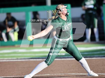 Thumbnail 2 in Canton vs. Van Alstyne (UIL 4A D2 Regional Final Softball) photogallery.