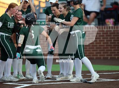 Thumbnail 2 in Canton vs. Van Alstyne (UIL 4A D2 Regional Final Softball) photogallery.