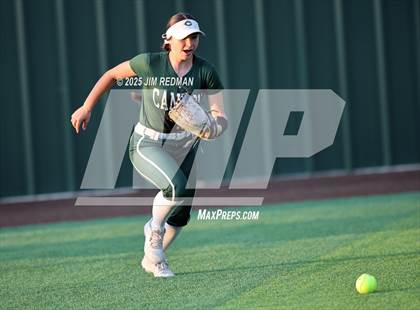 Thumbnail 1 in Canton vs. Van Alstyne (UIL 4A D2 Regional Final Softball) photogallery.