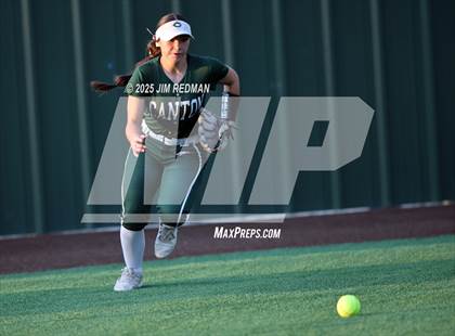 Thumbnail 1 in Canton vs. Van Alstyne (UIL 4A D2 Regional Final Softball) photogallery.