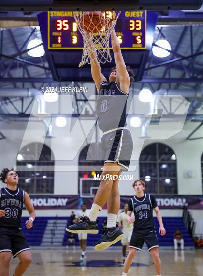 Thumbnail 1 in Riviera Prep vs Roselle Catholic (Miami Holiday Invitational) photogallery.