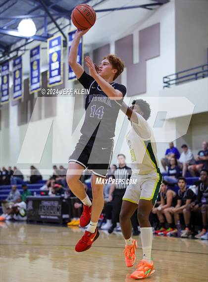 Thumbnail 3 in Riviera Prep vs Roselle Catholic (Miami Holiday Invitational) photogallery.