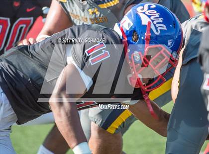 Thumbnail 1 in Serra vs. Punahou (Honor Bowl) photogallery.
