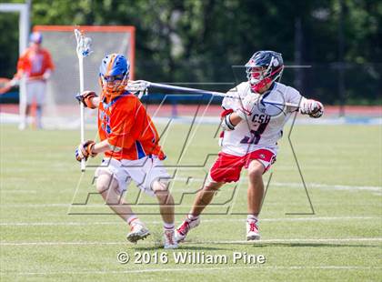 Thumbnail 2 in Penn Yan Academy vs. Cold Spring Harbor (NYSPHSAA Class C Final) photogallery.