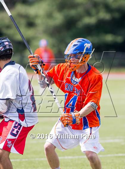 Thumbnail 2 in Penn Yan Academy vs. Cold Spring Harbor (NYSPHSAA Class C Final) photogallery.