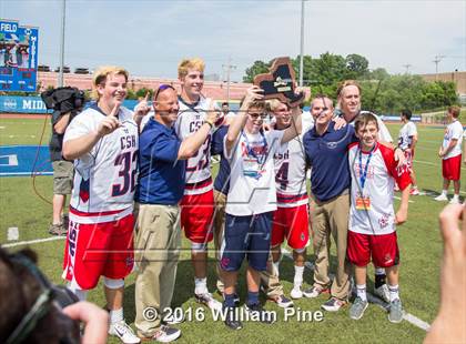 Thumbnail 3 in Penn Yan Academy vs. Cold Spring Harbor (NYSPHSAA Class C Final) photogallery.