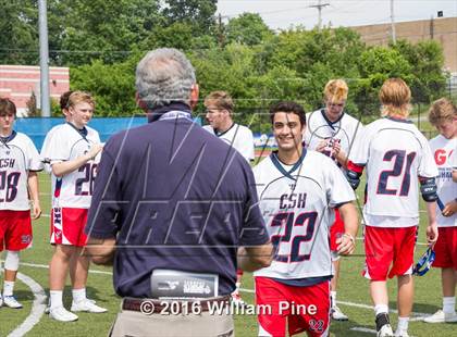 Thumbnail 2 in Penn Yan Academy vs. Cold Spring Harbor (NYSPHSAA Class C Final) photogallery.