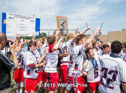 Thumbnail 3 in Penn Yan Academy vs. Cold Spring Harbor (NYSPHSAA Class C Final) photogallery.