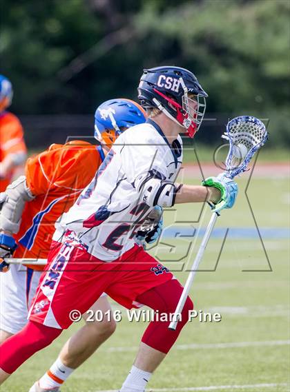 Thumbnail 3 in Penn Yan Academy vs. Cold Spring Harbor (NYSPHSAA Class C Final) photogallery.