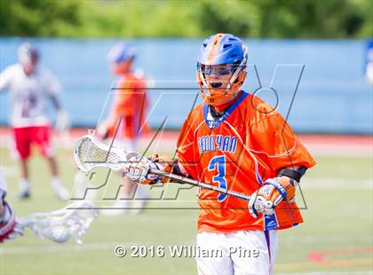 Thumbnail 2 in Penn Yan Academy vs. Cold Spring Harbor (NYSPHSAA Class C Final) photogallery.