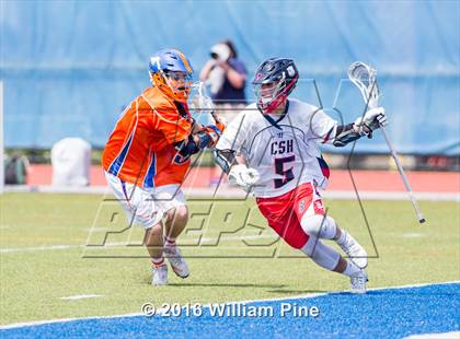 Thumbnail 2 in Penn Yan Academy vs. Cold Spring Harbor (NYSPHSAA Class C Final) photogallery.