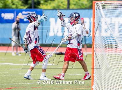 Thumbnail 2 in Penn Yan Academy vs. Cold Spring Harbor (NYSPHSAA Class C Final) photogallery.