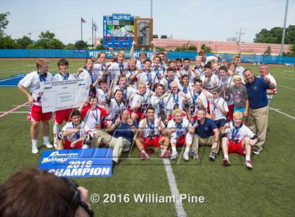Thumbnail 2 in Penn Yan Academy vs. Cold Spring Harbor (NYSPHSAA Class C Final) photogallery.
