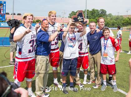 Thumbnail 2 in Penn Yan Academy vs. Cold Spring Harbor (NYSPHSAA Class C Final) photogallery.